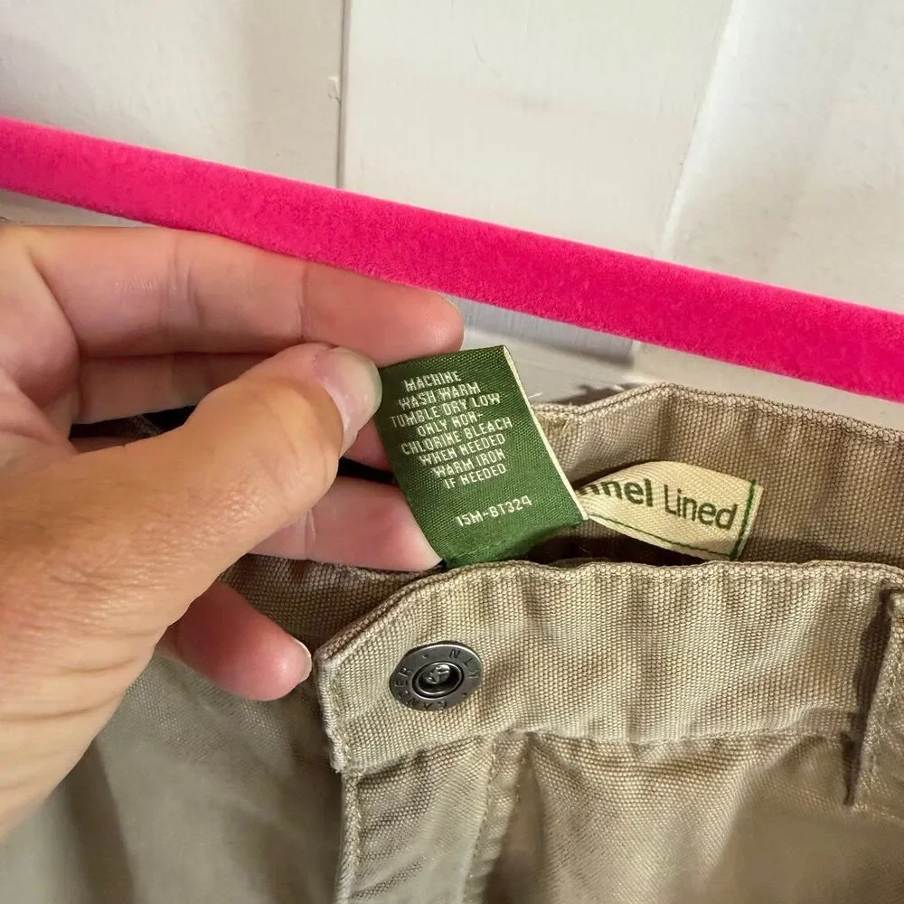 Gander Mountain Flannel Lined Brown Pants